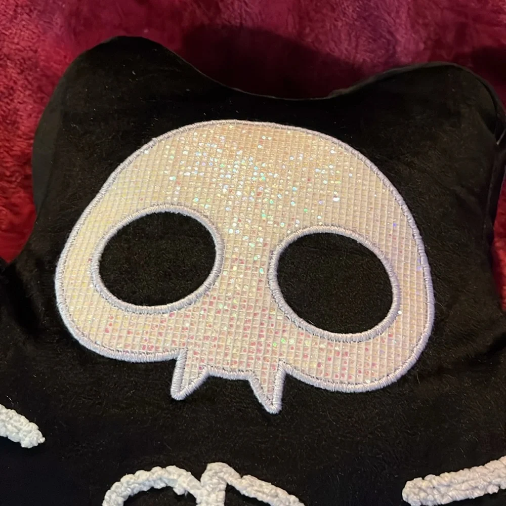 Bat skeleton pillow *FIRM PRICE*